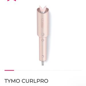 TYMO CurlPro Automatic Hair Curler in Soft Pink (used 2x, no box, works great).